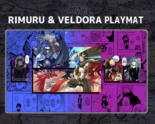 Union Arena Reincarnated Rimaru & Veldora Playmat Anime Design