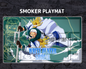 OP Playmat Smoker Tosca Mat Zones Stitched Edges Anime Design