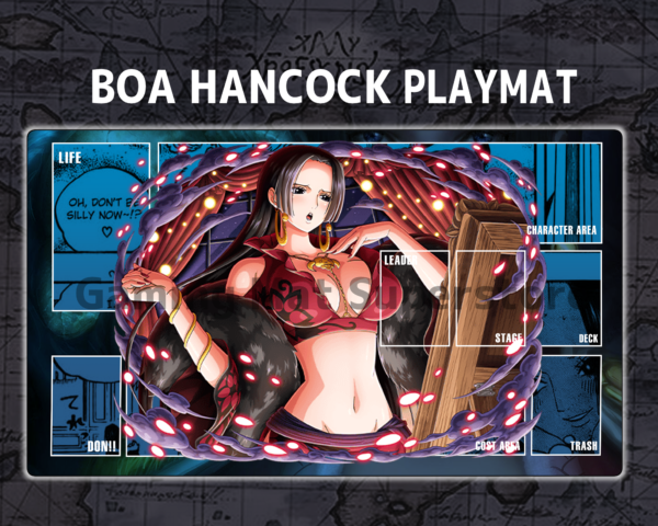 Custom Boa Hancock Blue mat