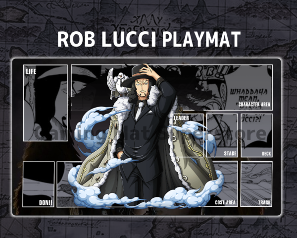 Custom Rob Lucci Black mat