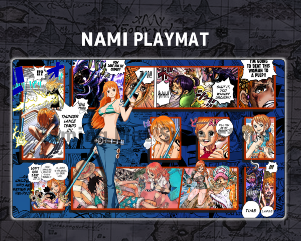 Custom Nami Blue mat