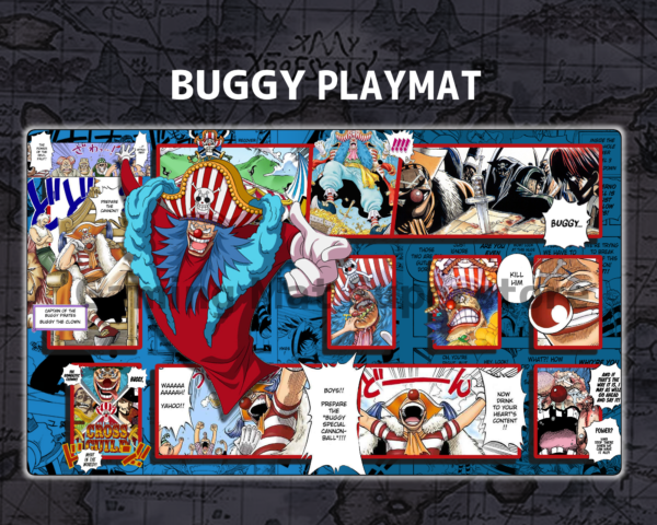 Custom Buggy Blue mat