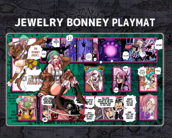 Custom Jewelry Bonney Green mat