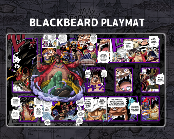 Custom Blackbeard Black mat