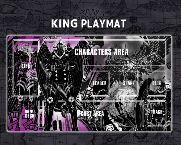 Custom King Purple Black mat