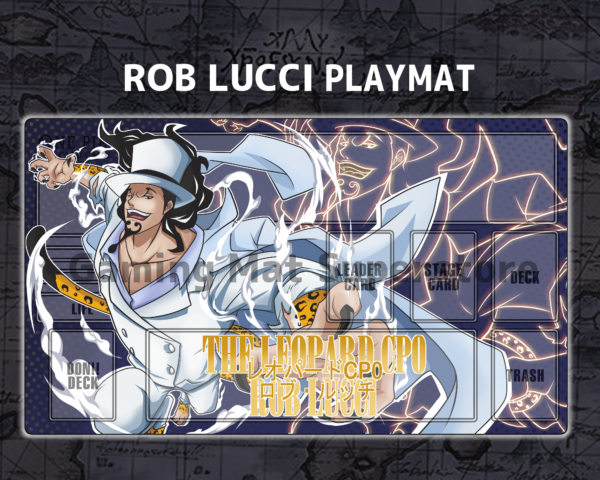 Custom Rob Lucci Purple mat