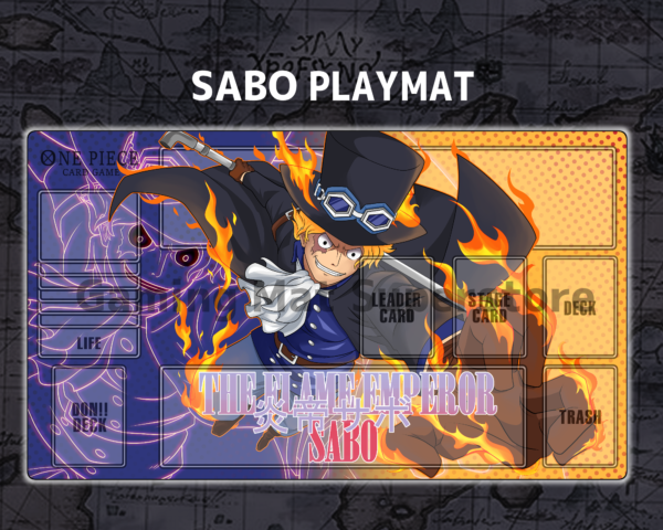 Custom Sabo Purple Orange mat