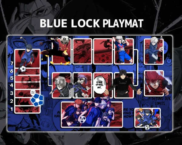 Custom Blue Lock Union Arena - Blue mat