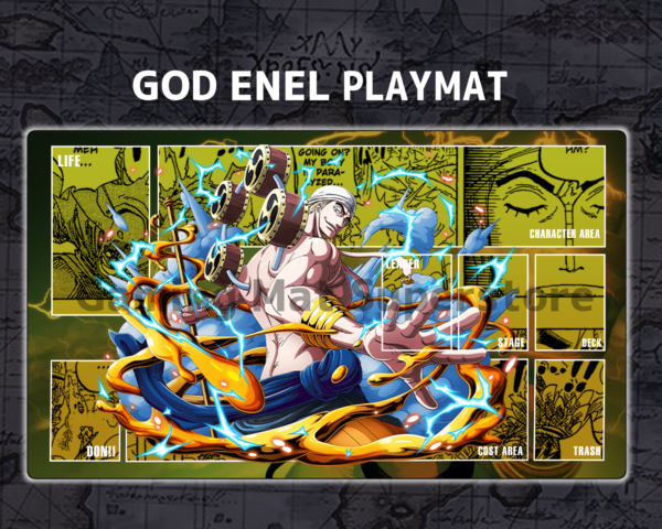 Custom Enel Yellow mat