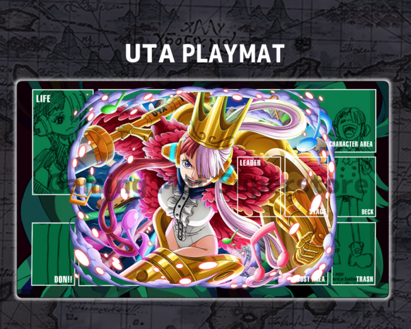 Custom Uta Green mat