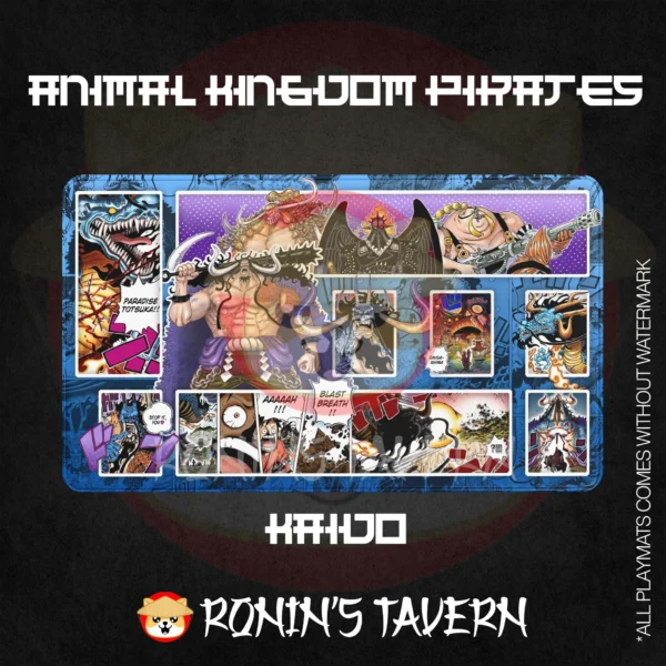 Kaido and the Animal Kingdom pirates