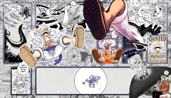 Luffy Gear 5 Playmat (Manga Version)