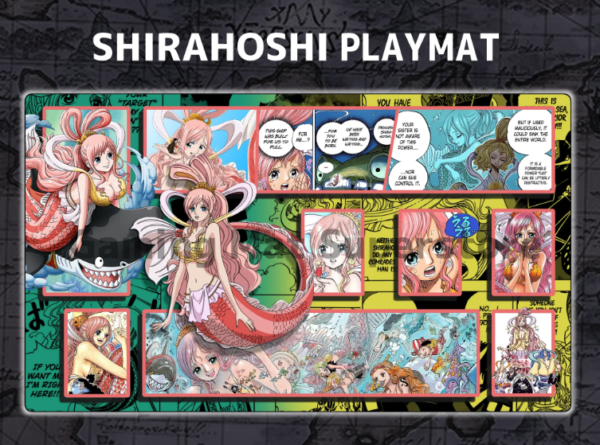 Custom Shirahoshi Green Yellow mat