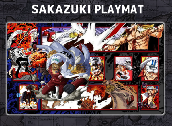 Custom Sakazuki Black Blue mat