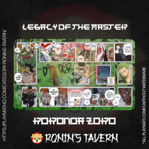 Roronoa Zoro Legacy of the Master